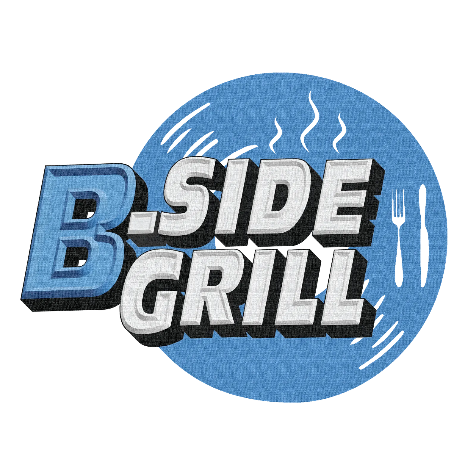 B-Side Grill logo redesign