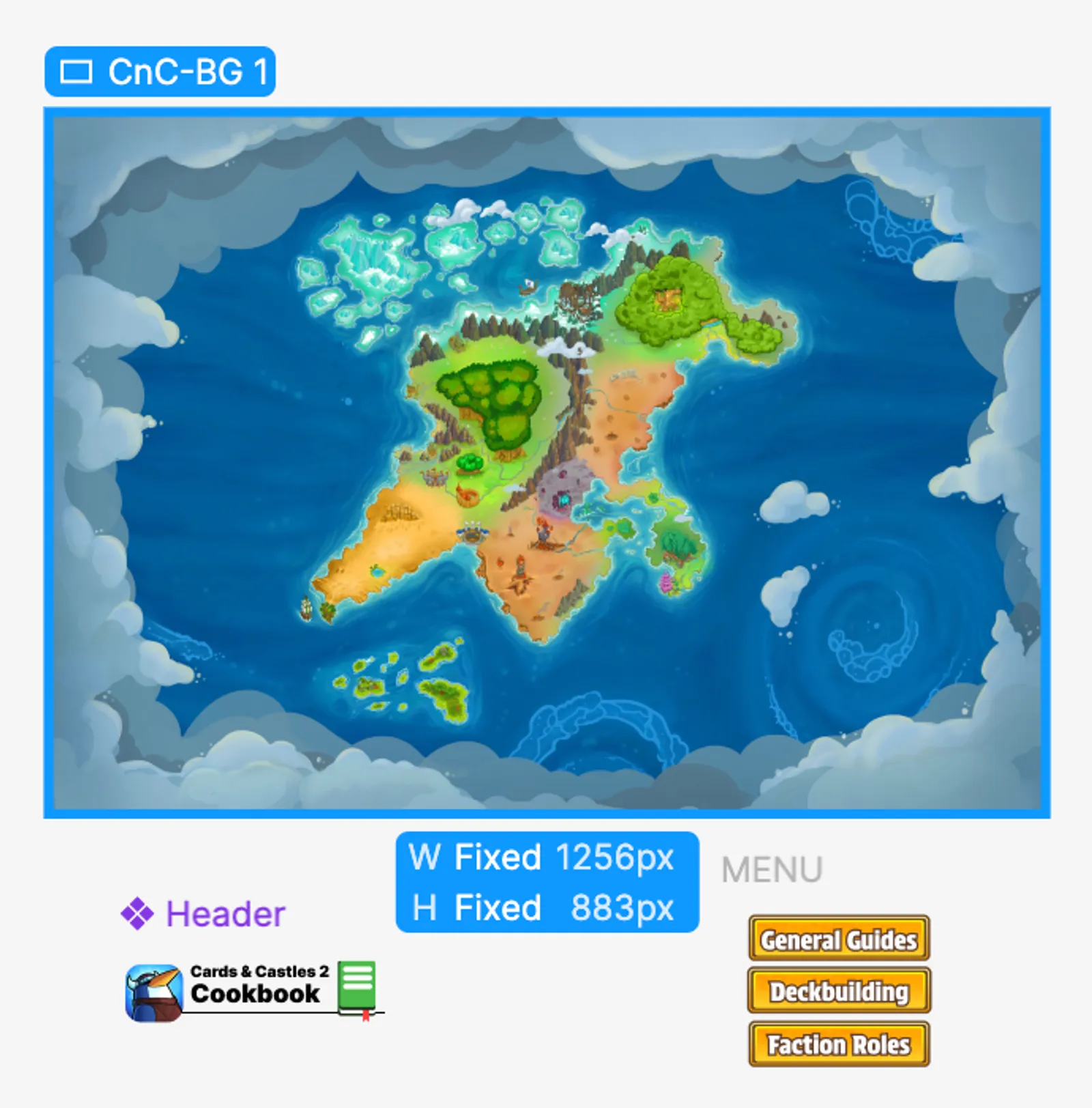 Screengrab of Figma assets