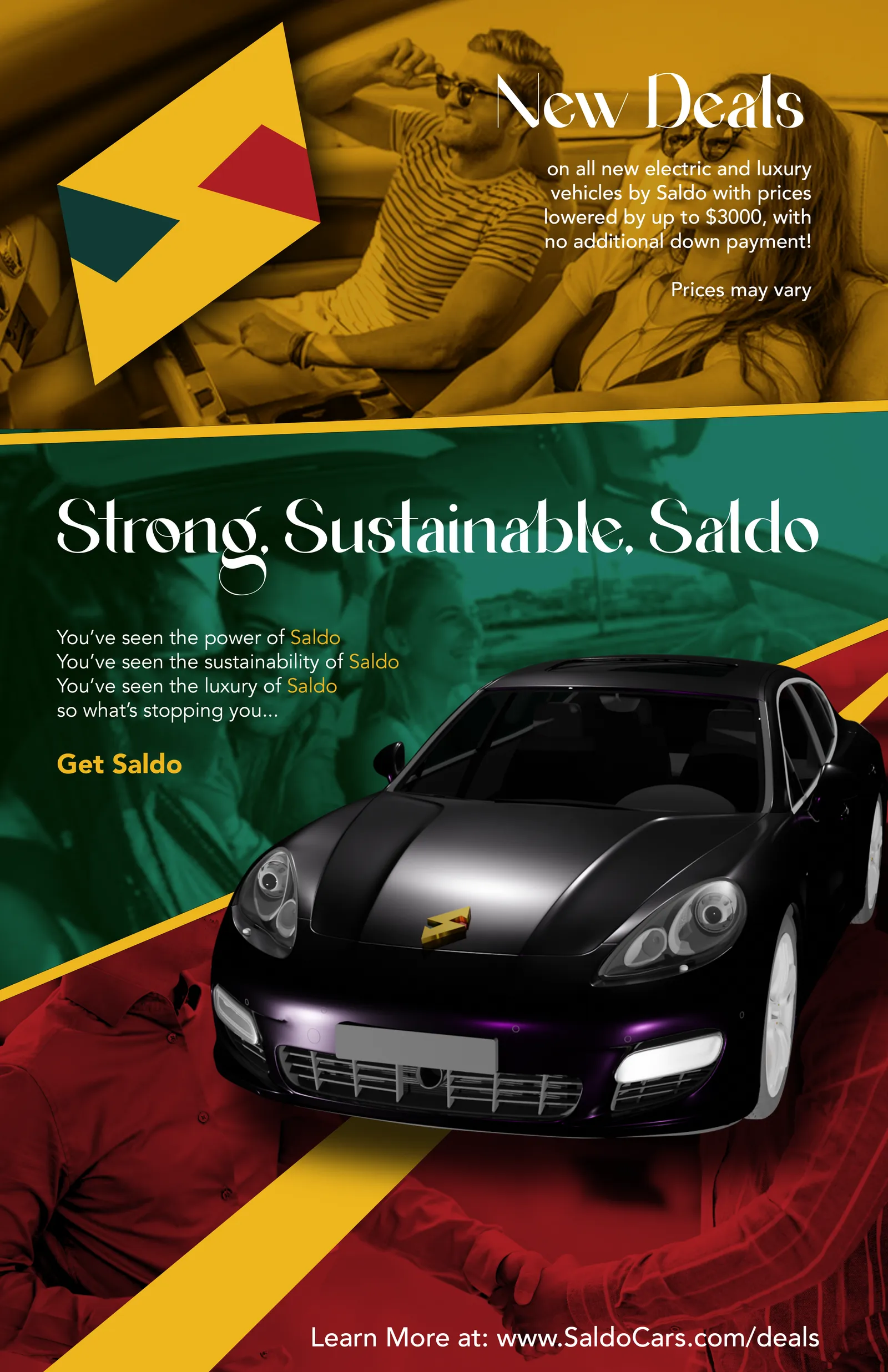 Car Advertisement Poster